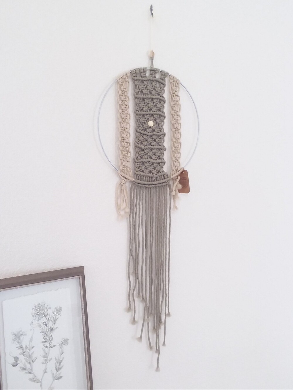 USA Handmade Wreath Boho Wall Decoration Macrame